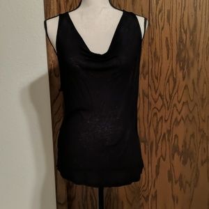 Sheer Back Tank Top